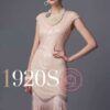 Đầm Gatsby Cổ Điển Thập Niên 1920 Màu Bạc
