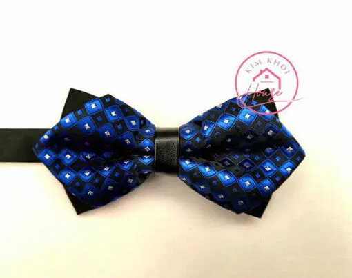 Nơ đeo cổ áo Vest Nam 2 lớp thời trang