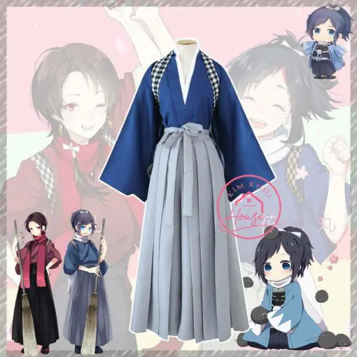 Kimono Samurai Nam Xanh