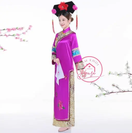 Trang Phục Hậu Cung Nhà Thanh Tím